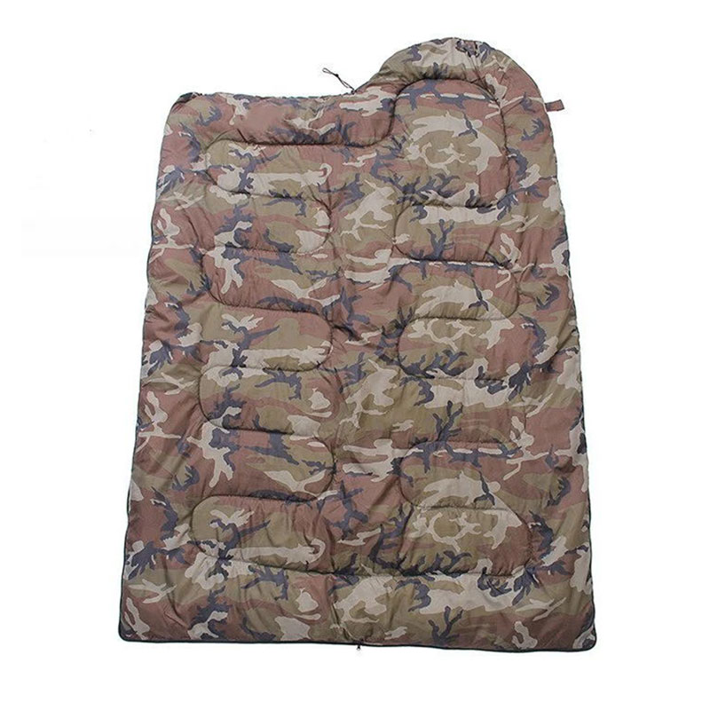 High Quality Envelope Type Camouflage Winter Outdoors Sleeping Bags